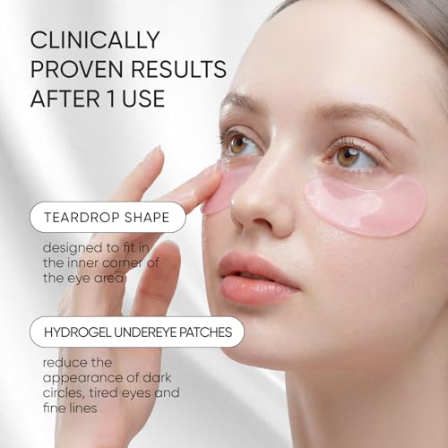 Instalift PDRN & Collagen Eye Patches, Under Eye Patches for Puffy Eyes and Dark Circles & Fine Lines, with Niacinamide, Hydrolyzed Collagen, Deep Moisturizing £¦ Soothing Eye Mask, 24 Pairs