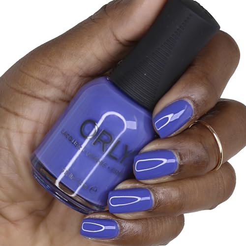 Orly Nail Polish 'Cloudscape' Collection | Bright Shimmer and Creme Nail Polishes for Summer 0.6fl oz (Indigo Skies)