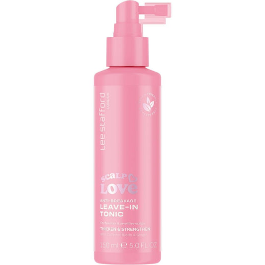 Lee Stafford Anti Hair Loss Tonic | Scalp Love - Leave-In Thickening & Strenghtening Mist, Volumising, Lightweight, Stimulates Growth for Senstive & Fine Hair, 5 Fl Oz