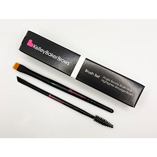 Kelley Baker Angled Spooly and Smudge Brush Set