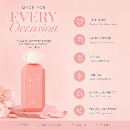 Elysia Marshmallow Unisex EdP 3.4oz - Fruity Floral Gourmand Fragrance
