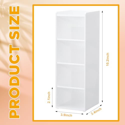 MotiMind Acrylic Pen & Marker Organizer for 50 Markers, White, 3.4 x 4 x 10.2 Inch
