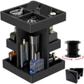 Men's Cologne Organizer 3-Tier Wooden Perfume Shelf with Rotation Model 1