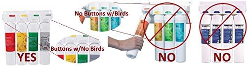 Watts Premier RO Pure Plus Annual VOC Filter Kit 5-Pack with Push Button - No Membrane