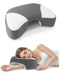 Side Sleeper Pillow with Arm Hole for Shoulder Pain & Numbness - Ergonomic Memory Foam