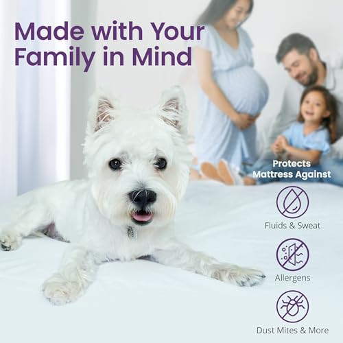 SafeRest CloudGuard Full Size Hybrid Mattress Protector & Pad Extra Padded