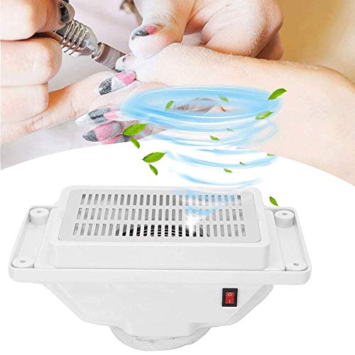 KISSHAKE Nail Dust Collector Vacuum Fan for Manicure & Pedicure