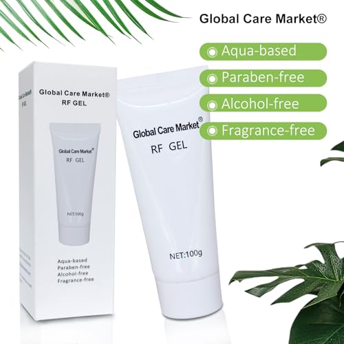 RF Conductive Gel 4 Pack - Hydrating Cooling Primer for Microcurrent and IPL Devices - 3.5 Ounce Pack of 4