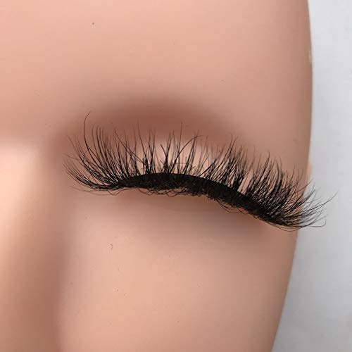False Mink Eyelashes 3D Siberian Fur Natural Daily Style 10 Pairs