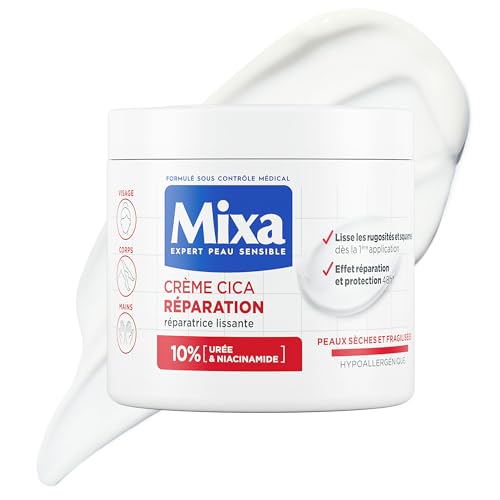 Mixa Cica Repair Cream 400 ml - Soothing Skin Moisturizer
