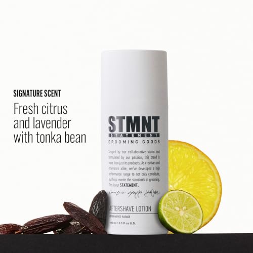 Men's Aftershave Lotion - Moisturizes & Refreshes Skin, 3.3 oz