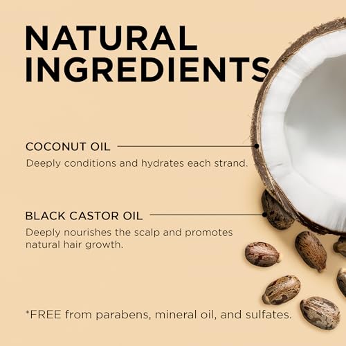African Pride Black Castor Miracle Extra Hold Braid Gel with Coconut Oil - 3 Pack, 12oz Each
