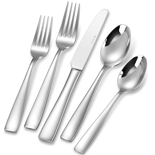 Premium Louis 20-Piece Silverware Set - Elegant Stainless Steel Cutlery