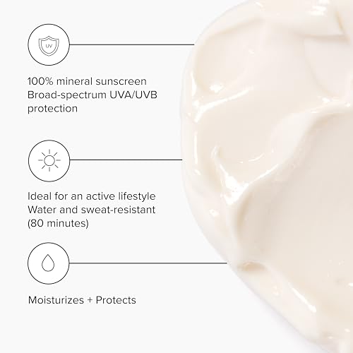 DRMTLGY Day Dream Sunscreen & Face Moisturizer SPF 40 ? Water & Sweat-Resistant Sunscreen for Sensitive Skin ? UVA/UVB Protection, Skin Care & Makeup Friendly | UVA/UVB Protection, FSA HSA Eligible