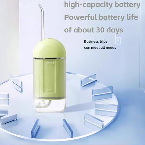 Portable Water Flosser with 3 Modes, Large Tank, Travel Foldable Design