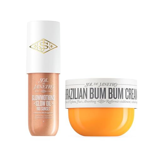 Brazilian Bum Bum & Glow Oil Duo - Firming Body Cream & Shimmering Body Oil