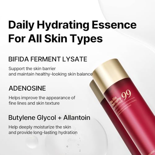 SWANICOCO THE BIO THERAPHY 1ST ESSENCE, Bifida Serum Essence, Microbiome, Bifida Ferment Lysate, Supports Healthy Skin Balance, Moisturizes, Strengthens Barrier, All Skin Types 130 ml 4.4 fl oz
