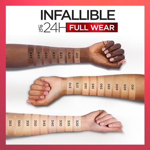 L'Oreal Paris Makeup Infallible Full Wear Waterproof Matte Concealer, Full Coverage, Cashmere, 0.33 fl. oz.