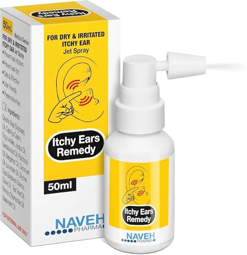 Ear Wax Removal Spray 1.69 Fl Oz - Itchy Ear Relief & Clogged Ear Treatment