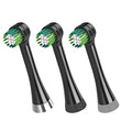 Waterpik Triple Clean Replacement Brush Heads Black 3 Pack for Complete Care 5.5 & 9.5