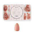 Apres Neutrals Gel-X Imani Box Of Nail Tips, 11 Sizes 00-9, Soft Gel Tip Box (150pcs) (Natural Almond Extra Short, 150)