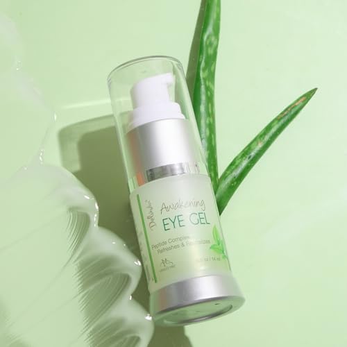 Deluvia Daily Under Eye Gel for Puffiness & Fine Lines 0.5 oz – Hydrating Eye Treatment