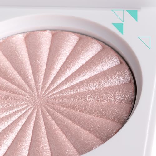 Highlighter Powder Pillow Talk 0.24oz Liquid-to-Baked Glow Makeup