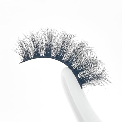 Ultra Fine Ultra Soft 3D Cluster False Lashes - 7 Pairs Natural Cat Eye/Fox Eye Eyelashes, 10-18mm Fluffy Individual Lashes for All Eyes Shapes, Low-Carbon Material Comfortable All-Day Wear