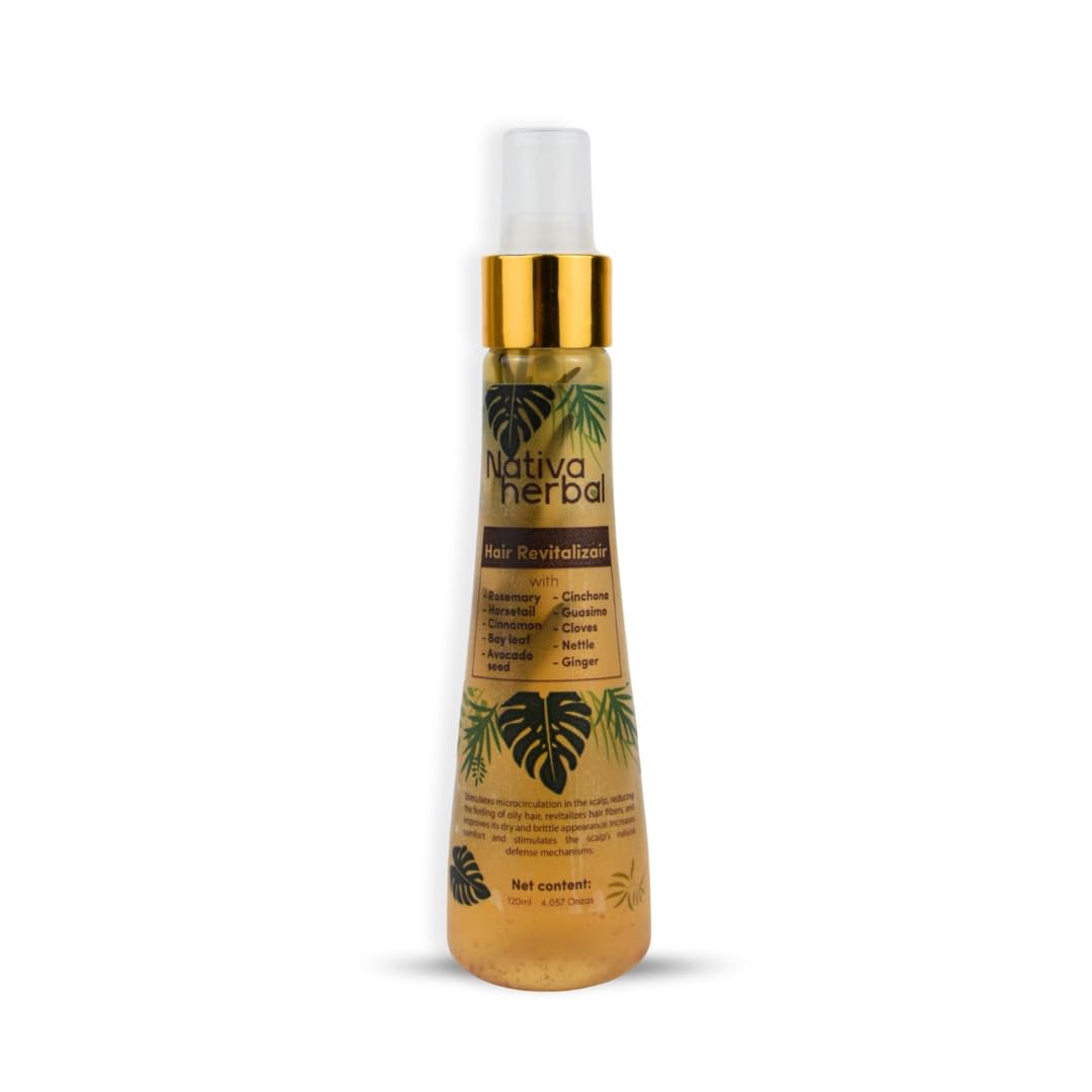 Nativa herbal Revitalizing hair tonic for hair growth and reducing hair loss