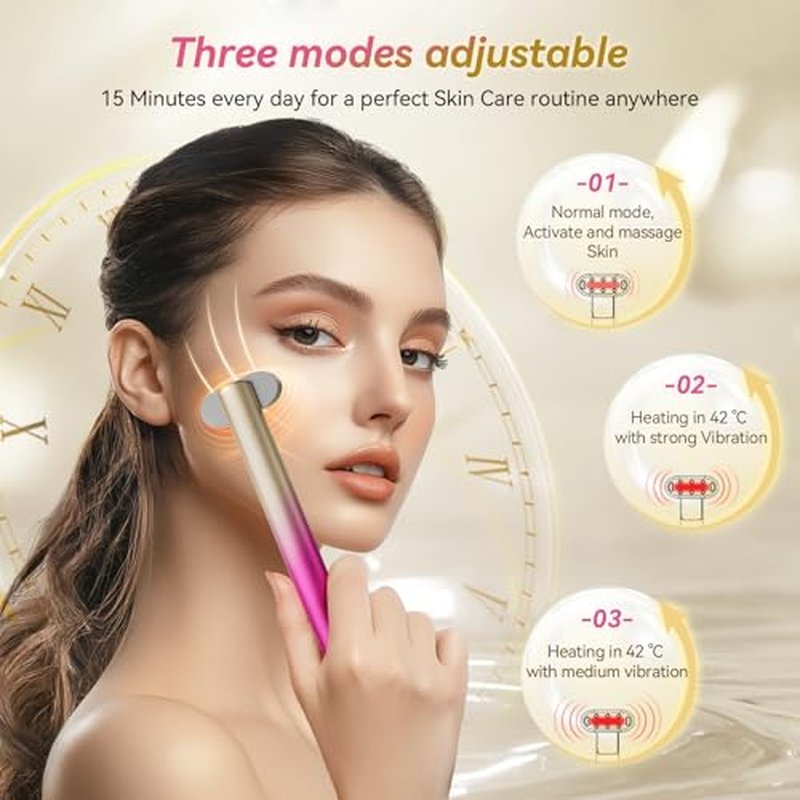 7 in 1 Red-Light-Therapy£¬Red Light Therapy for Face Eye Skincare Equipment at Home£¬Red for Skincare & Blue Rejuvenation Tool