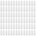 110 Pack 1oz Clear Plastic Travel Bottles with Flip Cap - Refillable Sample Containers