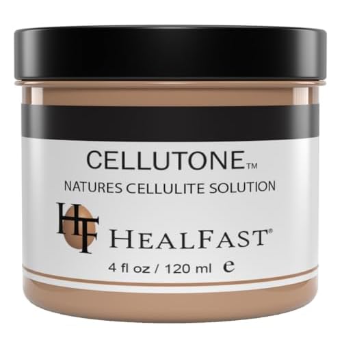 HealFast Cellutone Cellulite Reduction Cream 4 Oz ? Suitable for Hips, Thighs, Buttocks, and Abdomen (Not for Face) ? Blended with 70+ Egg Vitamins, Minerals, and Proteins