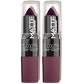 L.A. COLORS Matte Lipstick, Wicked CML475 (Pack of 2)