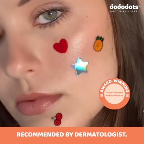 Dododots Pimple Patches bulk - Cute Acne Hydrocolloid Patch, Pimple Patches for Zit, Spot and Blemish Treatment, Acne Patches Bundle (8 Sets, 192 Acne Patches)