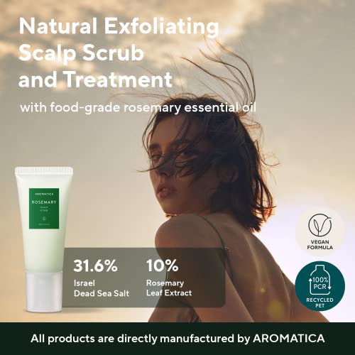 Scalp Detox & Hair Treatment Set with Rosemary Oil & Exfoliating Scrub