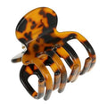 L. Erickson Go-Go Claw, Tokyo - Black | White - 1 Count (Pack of 1) - Women's Unisex Modern Animal Print Claw Clip