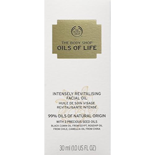 The Body Shop Oils Of Life Intensely Revitalizing Facial Oil, 1 Fl Oz (Vegan)