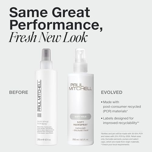 Lightweight Hair Spray with Almond Scent – Soft Hold & Brushable Finish, 8.5 Fl Oz, Pack of 2