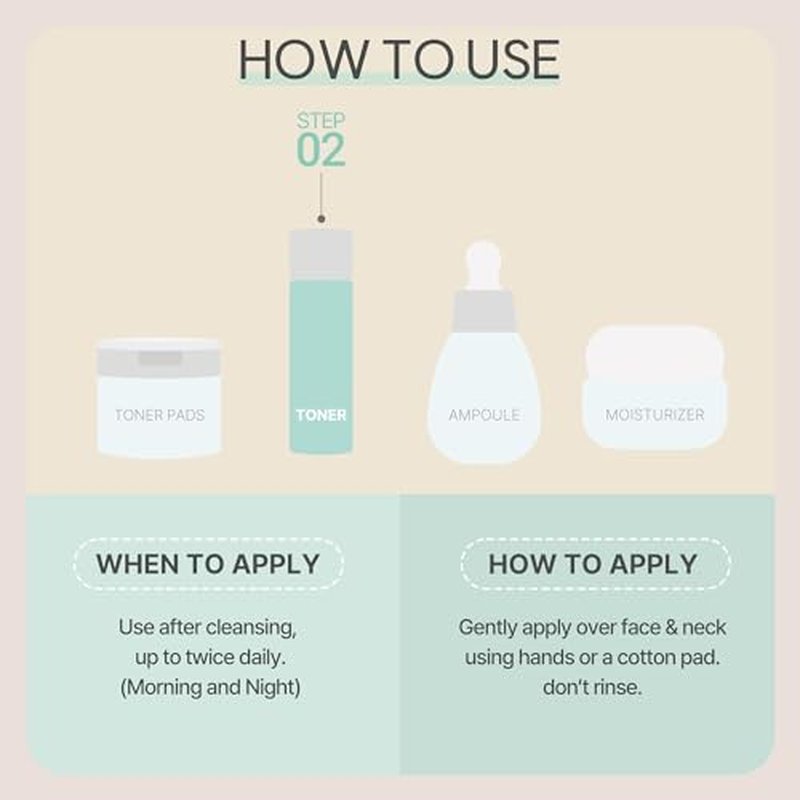 CICA Bakuchiol Cleanse Toner | Korean Skincare 2in1 Toner (120ml/4.05 fl. oz.)