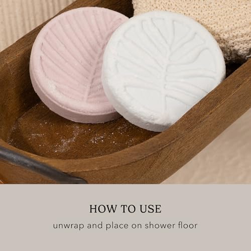 Breathe Eucalyptus & Peppermint Shower Steamers - Aromatherapy Tablets for Relaxation, 3-Pack