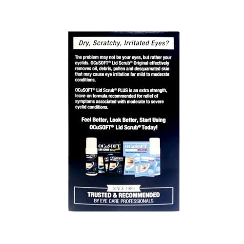 OCuSOFT Dry Replacement Pads for Eyelid Cleansing, 100 Count ? For Use with OCuSOFT Lid Scrub Cleanser (Sold Separately)