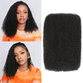 Natural Black Afro Kinky Curly Human Hair 16 Inch 50g Pack for Braiding & Dreadlocks - Variation of THIS listing