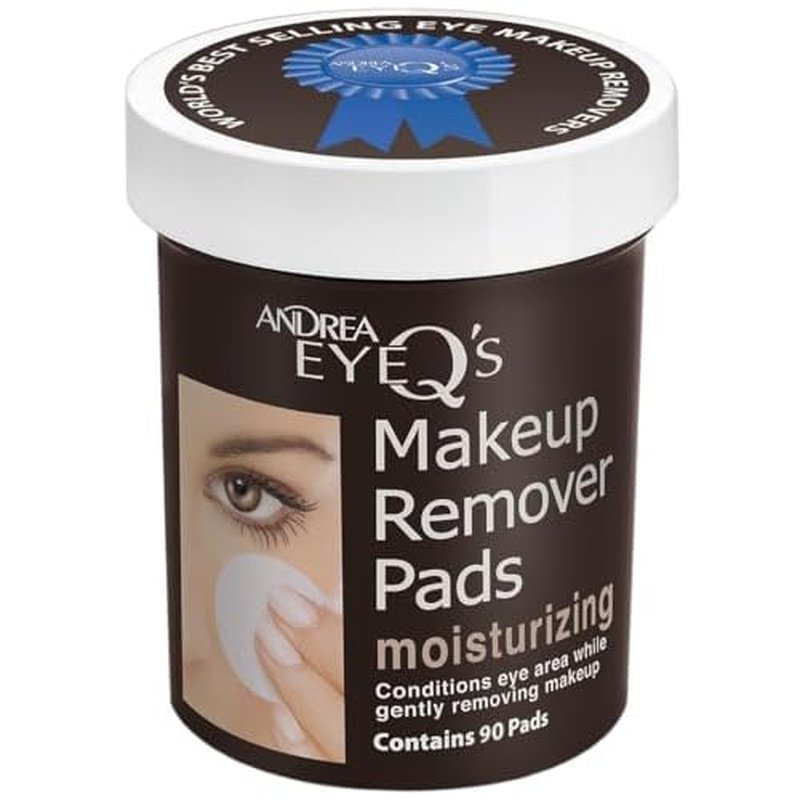 Andrea Eye Q's Moisturizing Makeup Remover, 65 Pads