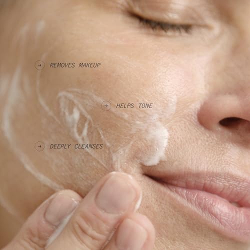 Juice Beauty Stem Cellular Face Cleanser - 2-in-1 Gentle Face Wash & Makeup Remover, Vegan & Organic, 4.5 fl oz