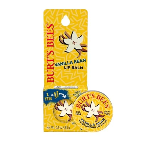 Burt's Bees Vanilla Bean Lip Balm Tin 0.3 oz
