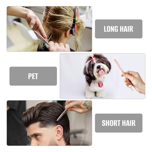 Hair Razors for Cutting Hair, Professional Styling Texturizing Razor, Stainless Steel Thinning Razor Kit with 10 Replacement Blades, Premium Texture Cutting Razor for Salon and Home