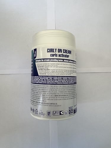 Curl Activator Cream for Coily Hair - Softness & Frizz Control - 28.2 oz