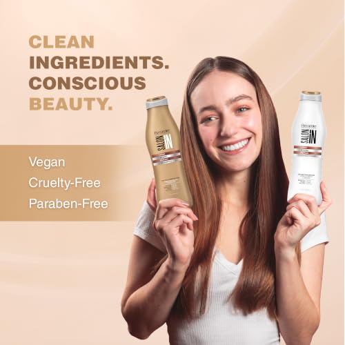 Hydrating Hair Repair Shampoo & Conditioner Set for Dry Damaged Hair - 10.1Oz