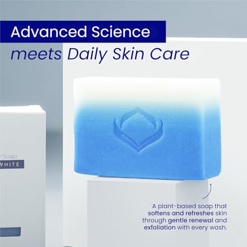 Relumins Advance Intensive Skin Repair Soap with TA Stem Cell, Rejuvenation, Body Soap Bar, and Licorice for Softer, Smooth Skin, 135g x 3 Bars