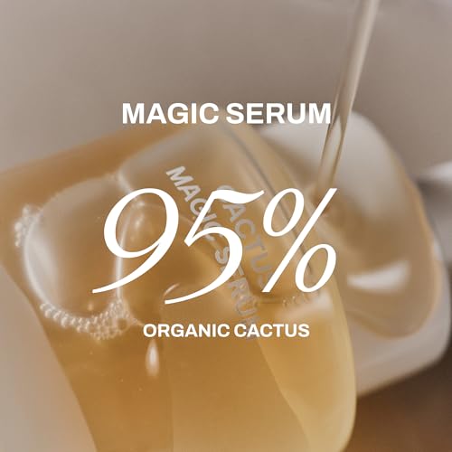 Whamisa Slow-Aging and Hydration Duo: Organic Cactus Magic Serum and Bouncy Serum Bundle